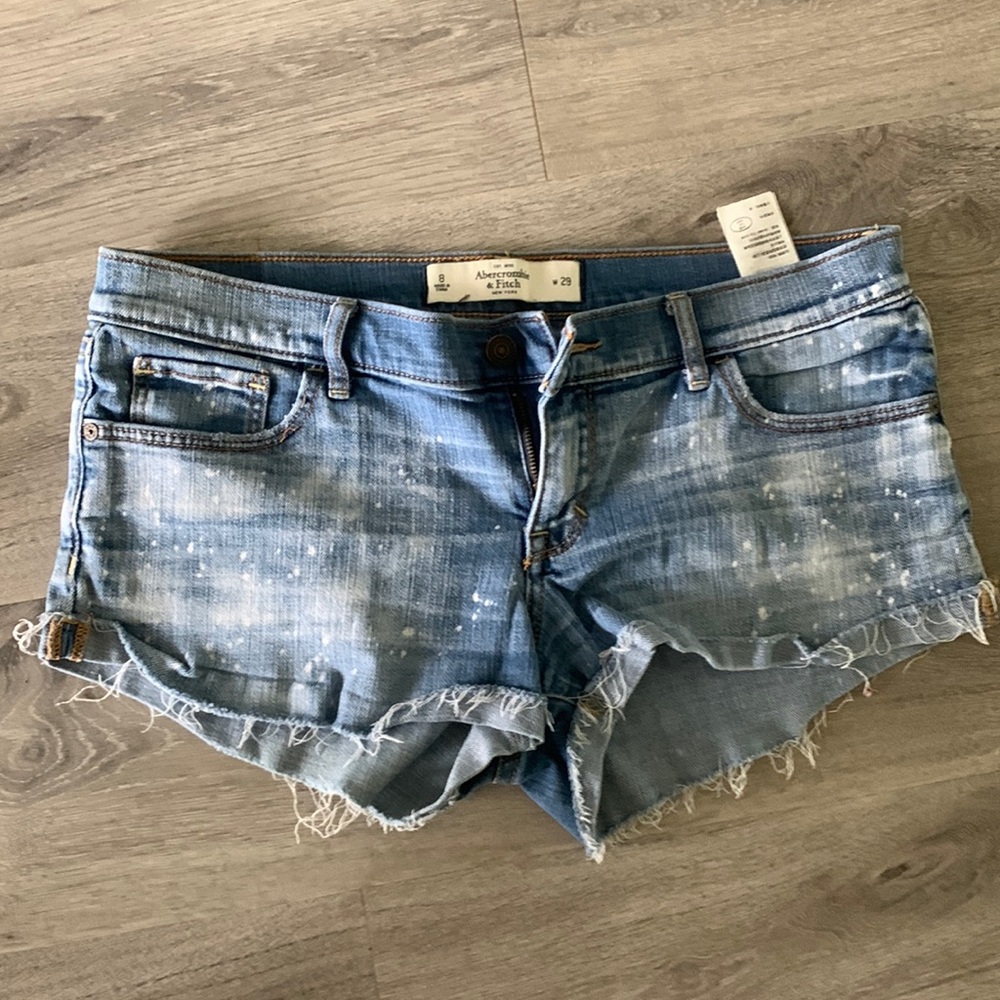 Womens denim shorts